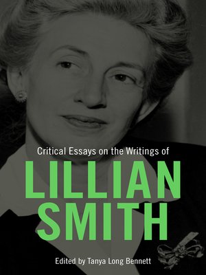 cover image of Critical Essays on the Writings of Lillian Smith
